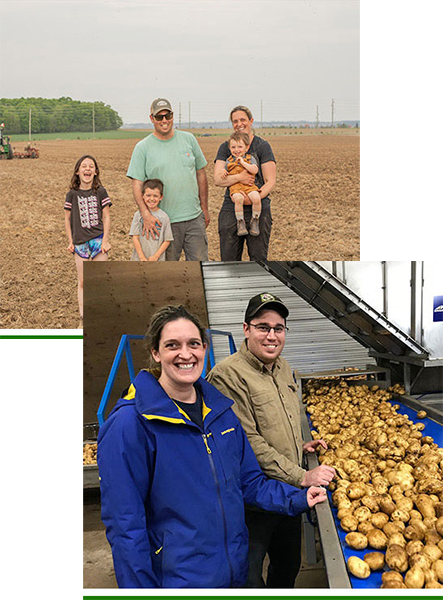 History of Sunrise Potatoes Ruth and Nick