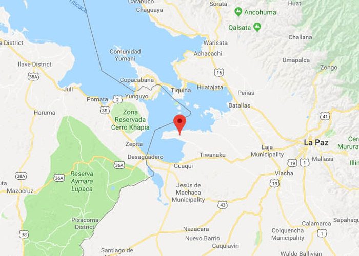 Border of Bolivia and Peru